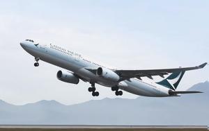 Χονγκ Κονγκ, Cathay Pacific, Τελ-Αβίβ, 31η Δεκεμβρίου 2023, chongk kongk, Cathay Pacific, tel-aviv, 31i dekemvriou 2023