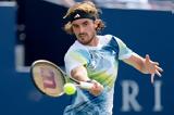 Πέρασε, Τσιτσιπάς 2-0,perase, tsitsipas 2-0