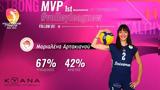 Ολυμπιακός, Αρτακιανού MVP, 1ης, Volley League,olybiakos, artakianou MVP, 1is, Volley League