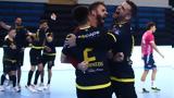 ΑΕΚ – Κρίενς 30-29, Νίκη-θρίλερ, Ένωση, EHF European League,aek – kriens 30-29, niki-thriler, enosi, EHF European League