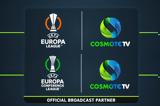 UEFA Europa, Conference League, ΑΕΚ Παναθηναϊκός Ολυμπιακός, ΠΑΟΚ, COSMOTE TV,UEFA Europa, Conference League, aek panathinaikos olybiakos, paok, COSMOTE TV