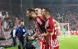 Europa League, Ολυμπιακός-Γουέστ Χαμ 2-0 Α’, Europa League, olybiakos-gouest cham 2-0 a’