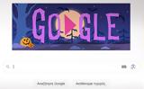 Google Doodle,Halloween –