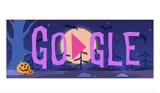 Google Doodle,Halloween -