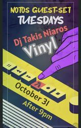 Dj Takis Niaros,Notos Jazz Bar