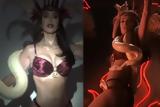 Kim Kardashian, Salma Hayek,Halloween