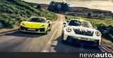 Συγκριτική, Chevrolet Corvette Z06, Porsche 911 GT3 RS,sygkritiki, Chevrolet Corvette Z06, Porsche 911 GT3 RS