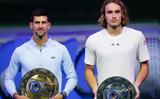 Στέφανος Τσιτσιπάς, Τζόκοβιτς, ATP Finals,stefanos tsitsipas, tzokovits, ATP Finals