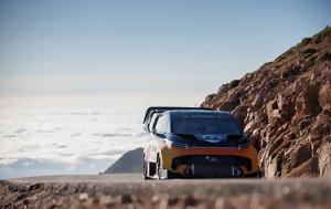 Race, Clouds, Van, Pikes Peak