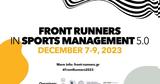 Front Runners, Sports Management 5 0, 7-9 Δεκεμβρίου,Front Runners, Sports Management 5 0, 7-9 dekemvriou