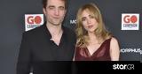 Robert Pattinson - Suki Waterhouse, Περιμένουν,Robert Pattinson - Suki Waterhouse, perimenoun