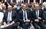 O Σαμαράς, Μητσοτάκη, Καραμανλή,O samaras, mitsotaki, karamanli