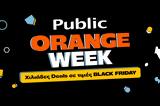 Public Orange Week,Cyber Monday