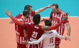 Ολυμπιακός – Παναθηναϊκός 3-1, Κόκκινο, Volley League,olybiakos – panathinaikos 3-1, kokkino, Volley League