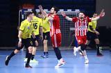 ΑΕΚ – Ολυμπιακός 23-27, Διπλό, Πειραιώτες, Handball Premier,aek – olybiakos 23-27, diplo, peiraiotes, Handball Premier