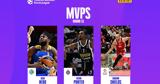 Euroleague, Τριπλό, MVP, 15η,Euroleague, triplo, MVP, 15i