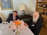 U S, Ambassador George Tsunis Celebrates B’Day,Visit, Archbishop II Ieronymos