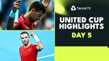 Highlights, 5ης, United Cup,Highlights, 5is, United Cup