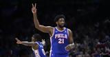 NBA, Εμπίντ, -double, Μπουλς, 110-97, Σίξερς,NBA, ebint, -double, bouls, 110-97, sixers