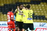 Super League, Άνετη, ΑΕΚ, 3-0, Βόλου, OPAP Arena,Super League, aneti, aek, 3-0, volou, OPAP Arena