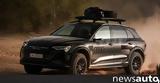 Audi Q8 -tron,Dakar