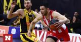 Basket League ΑΕΚ – Ολυμπιακός 80-92, Παπανικολάου …,Basket League aek – olybiakos 80-92, papanikolaou …