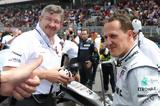 Ross Brawn, Michael Schumacher,2014