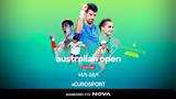 112o Australian Open, Grand Slam, Τσιτσιπά Σάκκαρη, Eurosport, Nova,112o Australian Open, Grand Slam, tsitsipa sakkari, Eurosport, Nova