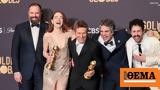 SAG Awards 2024, Έμα Στόουν, Γουίλιεμ Νταφόε, Poor Things, Γιώργου Λάνθιμου,SAG Awards 2024, ema stooun, gouiliem ntafoe, Poor Things, giorgou lanthimou