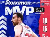 Stoiximan MVP, Week, Μιλουτίνοβ,Stoiximan MVP, Week, miloutinov