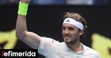 Τσιτσιπάς, 3-0, Australian Open -Δείτε,tsitsipas, 3-0, Australian Open -deite