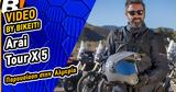 Arai Tour X 5, Παρουσίαση, Αλμερία,Arai Tour X 5, parousiasi, almeria