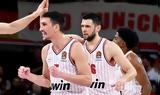 Euroleague, Γουόκαπ, - Μπάγερν Μονάχου - Ολυμπιακός 72-76,Euroleague, gouokap, - bagern monachou - olybiakos 72-76