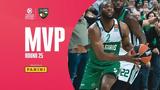 O Κίναν Έβανς, Ζαλγκίρις Κάουνας MVP, 25ης,O kinan evans, zalgkiris kaounas MVP, 25is