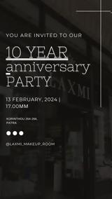 10 Year Anniversary Party,Laxmi Makeup Room