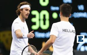 Davis Cup, Στέφανος, Πέτρος Τσιτσιπάς, World Group I, Davis Cup, stefanos, petros tsitsipas, World Group I