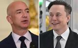 Τζεφ Μπέζος, Έλον Μασκ,tzef bezos, elon mask