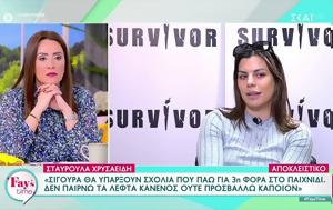 Σταυρούλα Χρυσαειδή, Survivor – Θα, stavroula chrysaeidi, Survivor – tha