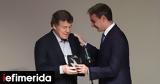 PM Mitsotakis, Otto Rehhagel,Gazetta Awards