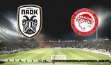 ΠΑΟΚ-Ολυμπιακός, Κανονικά, Κυριακή,paok-olybiakos, kanonika, kyriaki