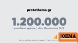 1 200 000, Παρασκευή 16 Φεβρουαρίου,1 200 000, paraskevi 16 fevrouariou