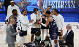 ΝΒΑ All Star Game, Ανατολή, Γιάννη, Δύση 211-186, - ΒΙΝΤΕΟ,nva All Star Game, anatoli, gianni, dysi 211-186, - vinteo