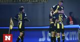 Super League Άρης – Βόλος 2-0, Μορόν, Ανσαριφάρντ,Super League aris – volos 2-0, moron, ansarifarnt