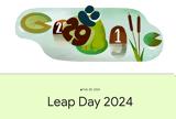 Leap Day,Google Doodle