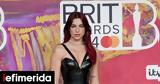 Ντούα Λίπα, Κάιλι Μινόγκ, Brit Awards,ntoua lipa, kaili minogk, Brit Awards