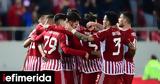 Ολυμπιακός-Βόλος 3-0, Τρίτοι, Super League,olybiakos-volos 3-0, tritoi, Super League