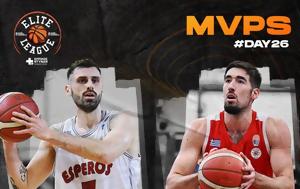 Elite League, Μανοΐλοβιτς, Κουρουπάκης, MVP, 26ης, Elite League, manoΐlovits, kouroupakis, MVP, 26is