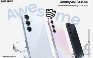 Samsung Galaxy A55 5G, Galaxy A35 5G, Καινοτομία, Samsung Galaxy A55 5G, Galaxy A35 5G, kainotomia