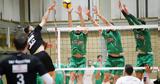 Volley League, Πρώτο, Παναθηναϊκό 3-1, ΠΑΟΚ,Volley League, proto, panathinaiko 3-1, paok