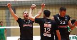 Παναθηναϊκός - ΠΑΟΚ 1-3, Μένει, Δικέφαλος, Volley League,panathinaikos - paok 1-3, menei, dikefalos, Volley League